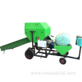 Diesel corn silage wrapping round hay baler machine